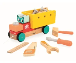 Sale Brico'Kids Camión de Arrastre y Construcción Niños Juguetes Para Niños De Un Año|Juguetes Niños 4 Años