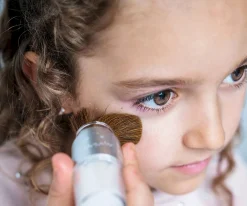 New Brocha & Polvos Brillantes Plata Niños Juguetes Más Recomendados|Pintura De Uñas, Brillos Y Tattoos