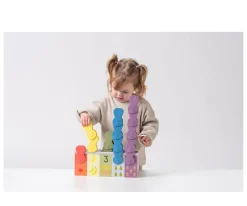 Clearance Bunny School Match & Count Niños Juguetes Para Niños De Un Año|Juguetes Para Niños De 18 Meses