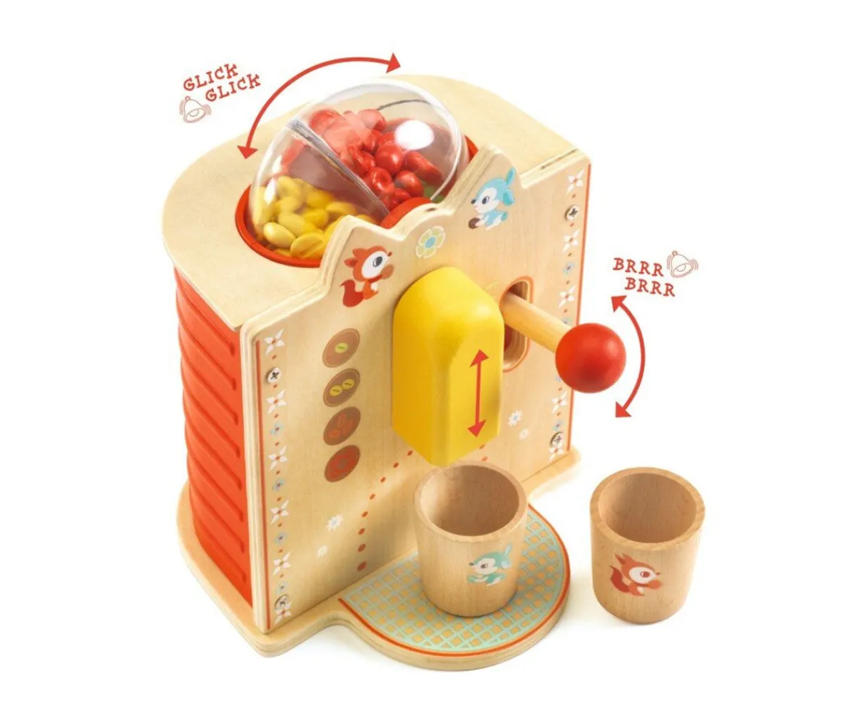 Outlet Cafetera de Madera Espresso de Grano Niños Juguetes Niños 6 Años|Juguetes Niños 5 Años