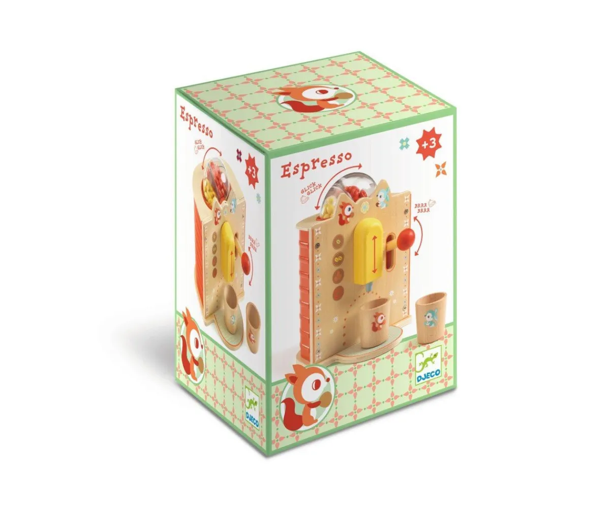 Outlet Cafetera de Madera Espresso de Grano Niños Juguetes Niños 6 Años|Juguetes Niños 5 Años