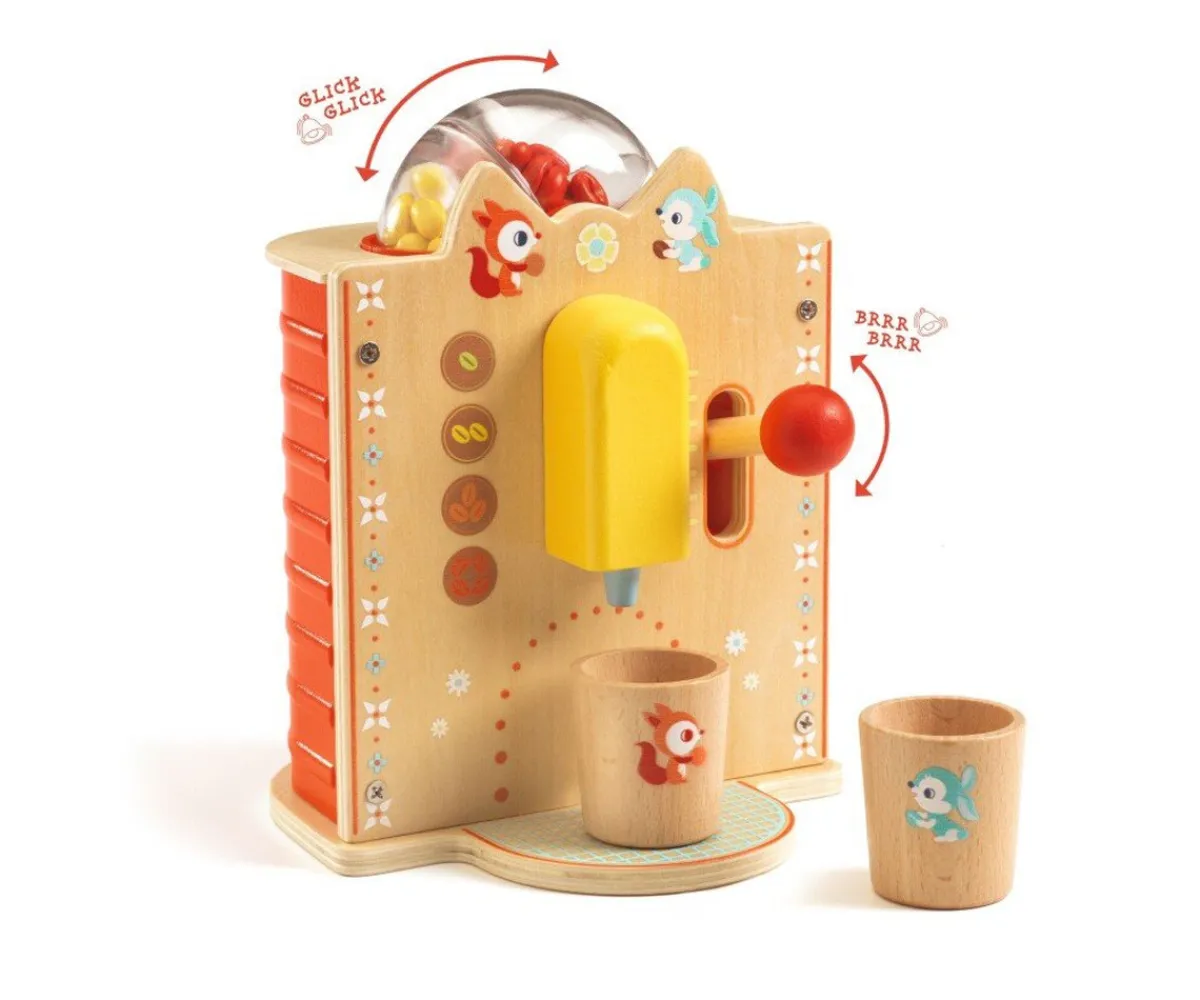 Outlet Cafetera de Madera Espresso de Grano Niños Juguetes Niños 6 Años|Juguetes Niños 5 Años