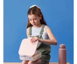 Caja Almuerzo con Gel Refrigerante Blush Crush Cajas De Almuerzo|Fiambreras Infantiles