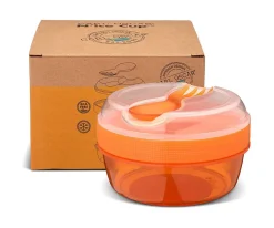 Clearance Caja Almuerzo con Tapa Refrigerante N'ice Cup Naranja Comer Al Aire Libre|Cajas De Almuerzo