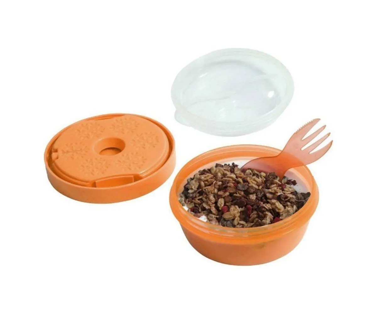 Clearance Caja Almuerzo con Tapa Refrigerante N'ice Cup Naranja Comer Al Aire Libre|Cajas De Almuerzo