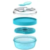 Outlet Caja Almuerzo con Tapa Refrigerante N'ice Cup Turquoise Fiambreras Infantiles|Cajas De Almuerzo