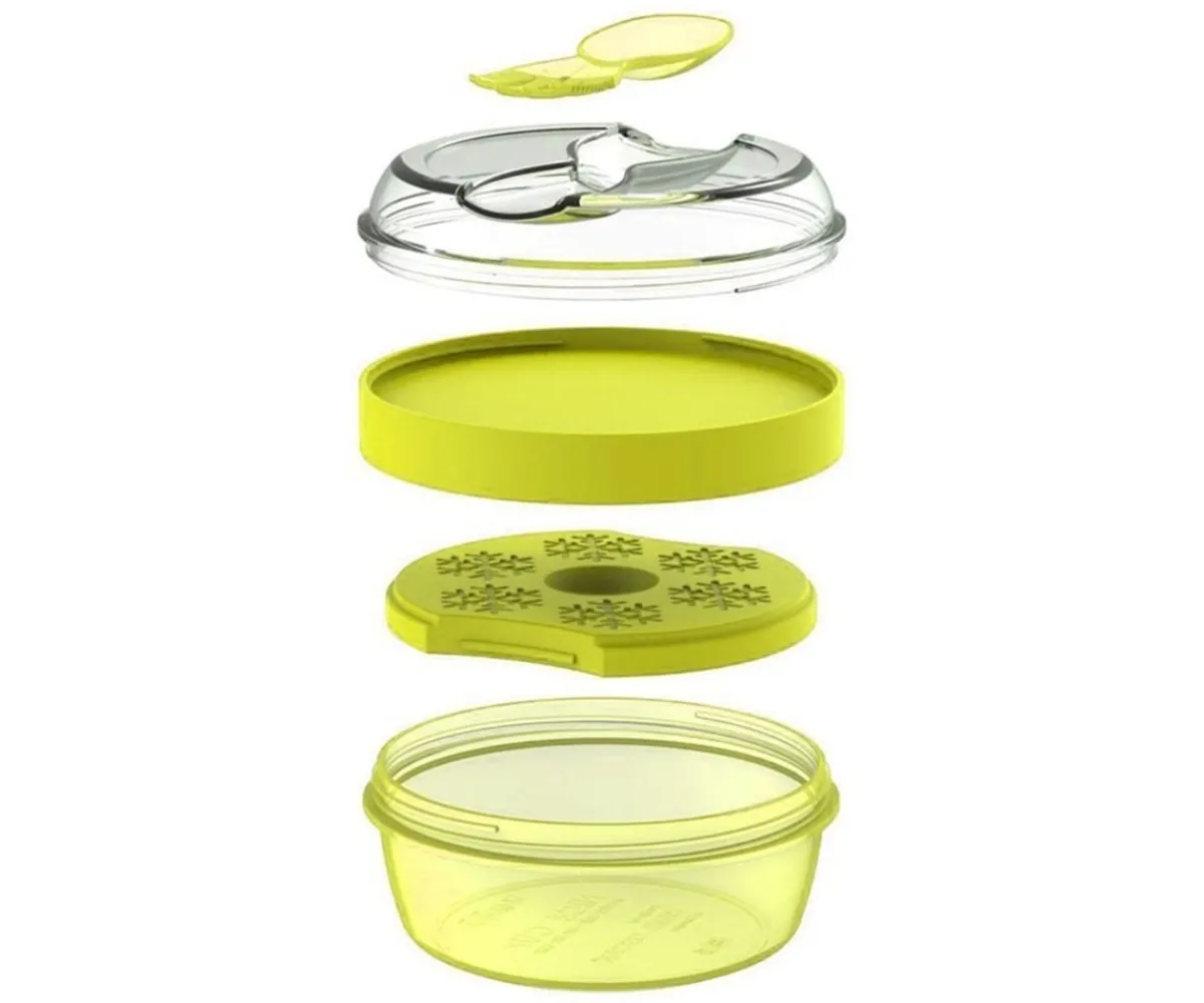 Online Caja Almuerzo con Tapa Refrigerante N'ice Cup Lime Comer Al Aire Libre|Cajas De Almuerzo