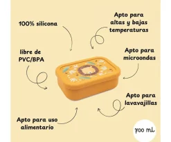 Cajas De Almuerzo^Sassi Caja Almuerzo de Silicona León