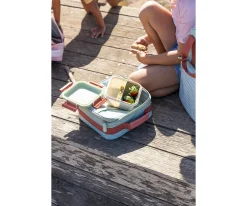 Best Caja Almuerzo Grande Stripes Blue Fiambreras Infantiles|Comer Al Aire Libre