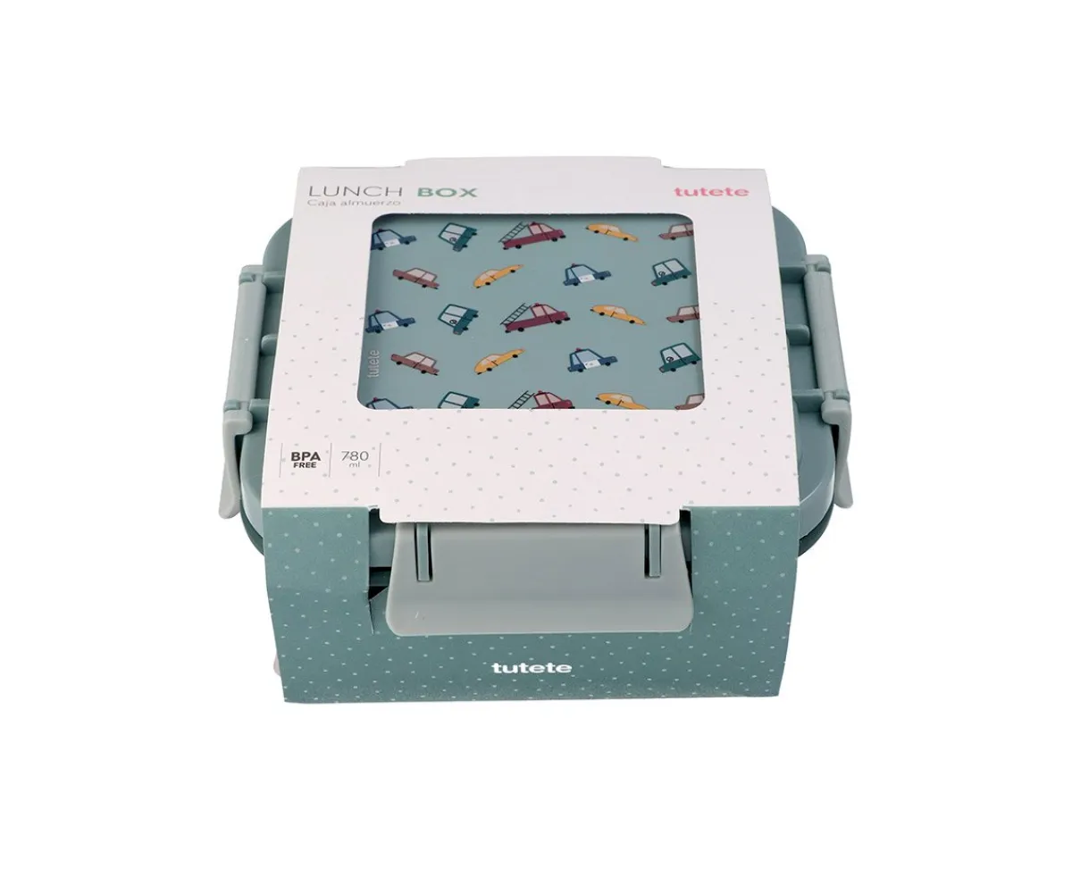 Colecciones Vuelta Al Cole^Tutete Caja Almuerzo Grande Vintage Cars