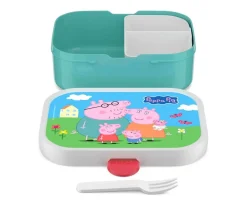 New Caja Almuerzo Midi Campus Peppa Pig Fiambreras Infantiles|Cajas De Almuerzo