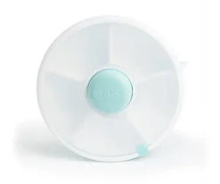 Cajas De Almuerzo^GöBe Caja Almuerzo Snack Spinner Flip, Correa de Mano y Hoja de Pegatinas Macaron Blue