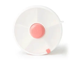 Online Caja Almuerzo Snack Spinner Flip, Correa de Mano y Hoja de Pegatinas Coral Pink Fiambreras Infantiles|Cajas De Almuerzo