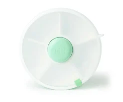 Outlet Caja Almuerzo Snack Spinner Flip, Correa de Mano y Hoja de Pegatinas Mint Green Fiambreras Infantiles|Cajas De Almuerzo