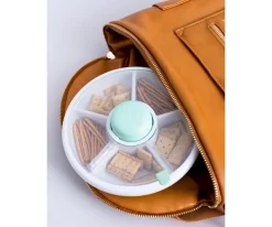 Outlet Caja Almuerzo Snack Spinner Flip, Correa de Mano y Hoja de Pegatinas Mint Green Fiambreras Infantiles|Cajas De Almuerzo