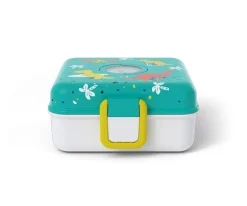 Outlet Caja Almuerzo Snacky Azul Dino Cajas De Almuerzo|Fiambreras Infantiles