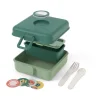 Sale Caja Almuerzo Snacky Verde Forest Fiambreras Infantiles|Cajas De Almuerzo