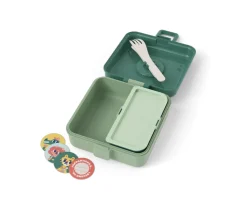 Sale Caja Almuerzo Snacky Verde Forest Fiambreras Infantiles|Cajas De Almuerzo
