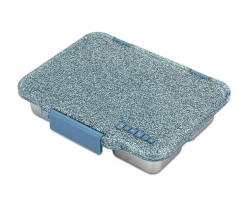 Caja Almuerzo Pret Acero Paris Blue 4 Compartimentos Comer Al Aire Libre|Cajas De Almuerzo