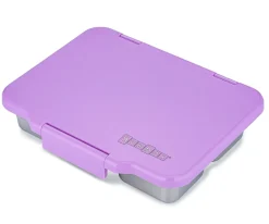 Cajas De Almuerzo^Yumbox Caja Almuerzo Pret Acero Lavanda 4 Compartimentos