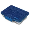 Hot Caja Almuerzo Pret Acero Glitter Azul 4 Compartimentos Cajas De Almuerzo|Comer Al Aire Libre