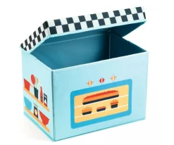 Best Caja de Almacenamiento Con Asiento Cocina Organizadores|Organizadores De Juguetes