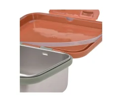 Cajas De Almuerzo^Lassig Caja de Almuerzo Acero Adventure Caramel