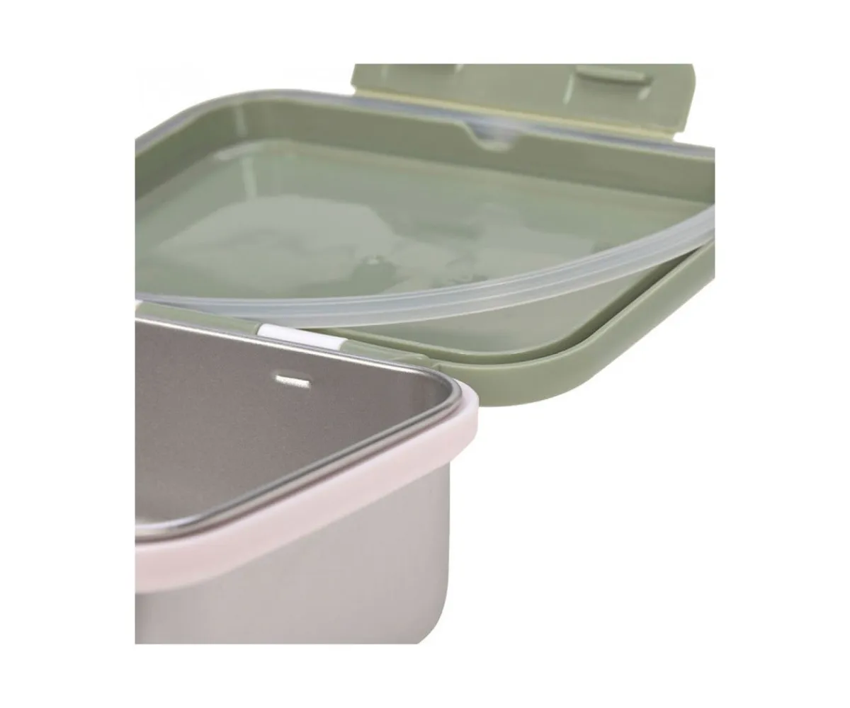 Cajas De Almuerzo^Lassig Caja de Almuerzo Acero Adventure Light Olive