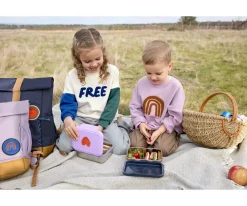 Discount Caja de Almuerzo Acero Little Gang Smile Navy Fiambreras Infantiles|Cajas De Almuerzo