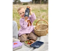 Discount Caja de Almuerzo Acero Little Gang Smile Navy Fiambreras Infantiles|Cajas De Almuerzo
