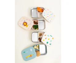 Cajas De Almuerzo^The Cotton Cloud Caja de Almuerzo Acero Origami