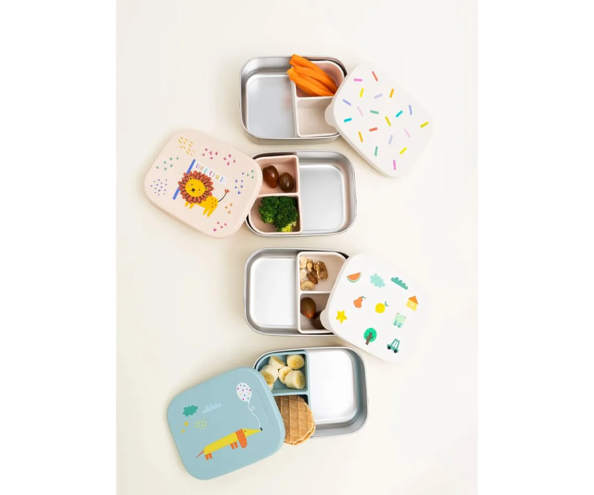 Cajas De Almuerzo^The Cotton Cloud Caja de Almuerzo Acero Origami