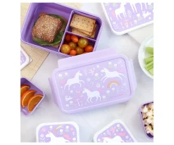 Clearance Caja de Almuerzo Bento Unicorn Dreams Cajas De Almuerzo|Fiambreras Infantiles