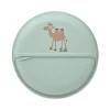 Fiambreras Infantiles^Carl Oscar Caja de Almuerzo BentoDisc Green Camel
