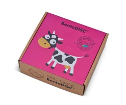 Hot Caja de Almuerzo BentoDisc Vaca Purple Cajas De Almuerzo|Fiambreras Infantiles