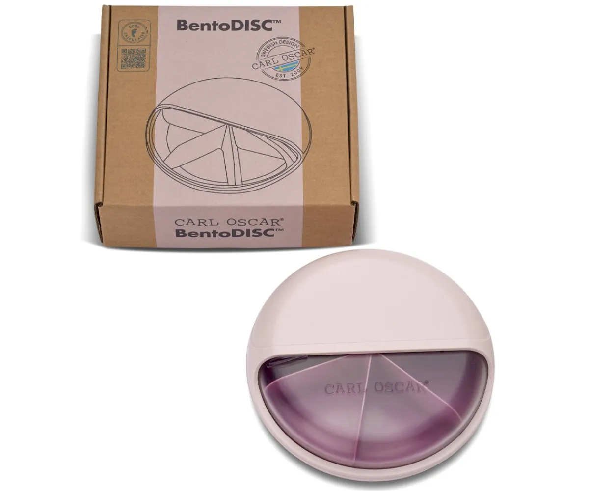 Fiambreras Infantiles^Carl Oscar Caja de Almuerzo BentoDisc Pink