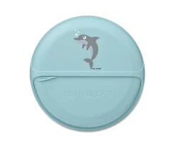 Fiambreras Infantiles^Carl Oscar Caja de Almuerzo BentoDisc Blue Dolphin