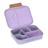 Cajas De Almuerzo^Lassig Caja de Almuerzo Compartimentos Bento Heart Lilac