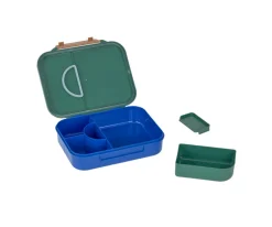 Cajas De Almuerzo^Lassig Caja de Almuerzo Compartimentos Bento Rainbow Green