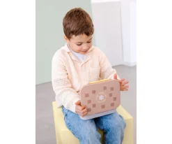 Fiambreras Infantiles^Lassig Caja de Almuerzo Compartimentos Bento Pattern Party Rose/Lilac