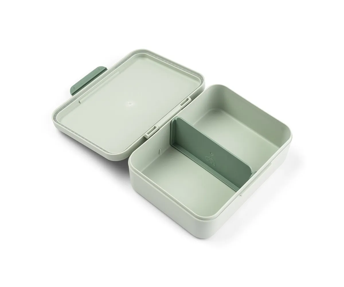 Fiambreras Infantiles^Done by Deer Caja de Almuerzo con Divisor Playground Green