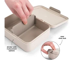 Discount Caja de Almuerzo con Divisor Celebration Sand Cajas De Almuerzo|Fiambreras Infantiles