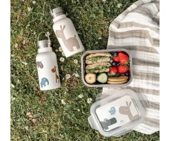 Cajas De Almuerzo^Done by Deer Caja de Almuerzo de Acero Lalee/Croco Sand