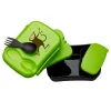 Hot Caja de Almuerzo N'ice Box Kids Mono Lime Cajas De Almuerzo|Fiambreras Infantiles