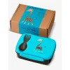 Clearance Caja de Almuerzo N'ice Box Kids Jirafa Turquoise Fiambreras Infantiles|Cajas De Almuerzo