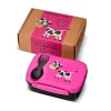Caja de Almuerzo N'ice Box Kids Vaca Purple Cajas De Almuerzo|Fiambreras Infantiles
