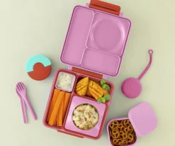 Sale Caja de Almuerzo Snack Rose Cajas De Almuerzo|Fiambreras Infantiles