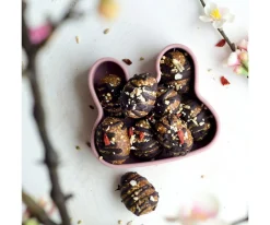 Clearance Caja de Almuerzo Snackie® Bunny Dusty Rose Fiambreras Infantiles|Cajas De Almuerzo