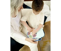 Caja de Almuerzo Spinner 2 in 1 Lunchox Blueberry Blue Cajas De Almuerzo|Fiambreras Infantiles