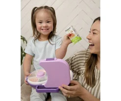 Outlet Caja de Almuerzo Spinner 2 in 1 Lunchox Grape Purple Fiambreras Infantiles|Cajas De Almuerzo
